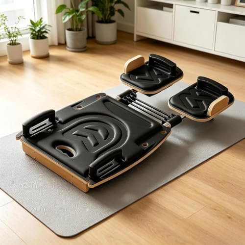 Tablero Multifuncional Pilates con soporte de hierro para estiramiento 7