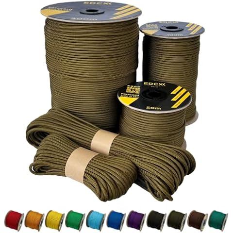 EdcX 4 mm Nylon Paracord 550 Cover