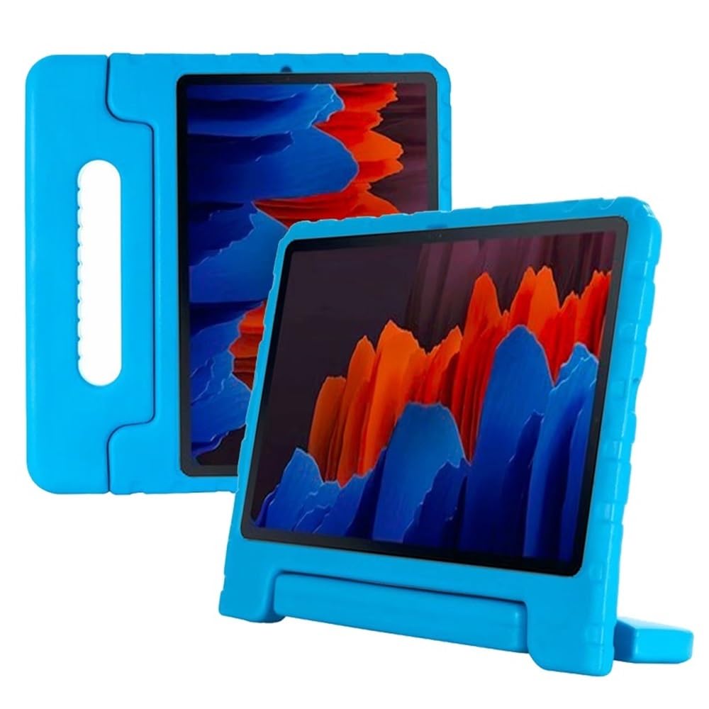 Funda de EVA a Prueba de Golpes for Tableta Compatible con Samsung Galaxy Tab S7 Plus de 12,4 Pulgadas(Negro)