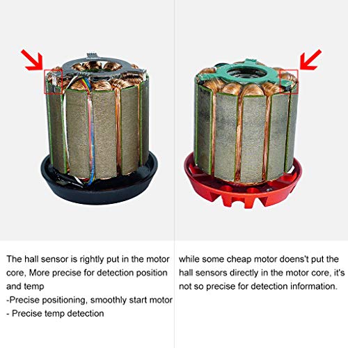 Offroad Electric Skateboards Flipsky Motor Bldc Brushless Outrunner Motor 6374 140Kv 8Mm Round Shaft Sensored For Electric Skateboard,Longboard,Escooter,Ebike Esk8 Diy Accessories #TOP2