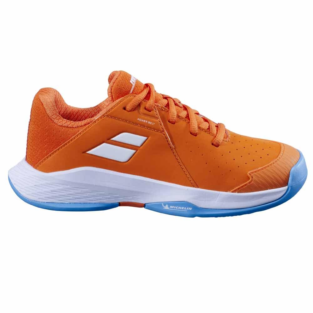 Babolat Dzieci Prop Jr 3 Cly Trampki Do Tenisu Ziemi Bita Pomarańczowy EU Neu