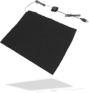 Lazmin112 3-Shift USB Electric Cloth Heater, DC 5V Waterproof Pad Heating Element, for Neck, Lumbar, Back, Abdomen, Waist Heating, Pet Bed Heating, etc.