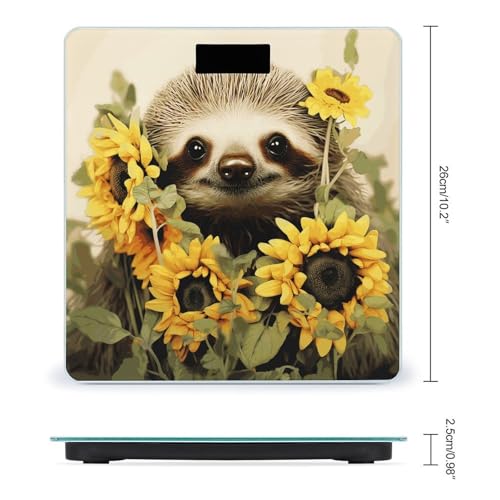 Báscula Digital de Baño GHEPSDW con Vidrio Templado miniatura 2
