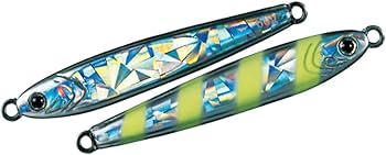 120g TGベイト風　高比重 メタルジグ  シルバーグロー ゼブラグロー point-eastjapan_4550133443237