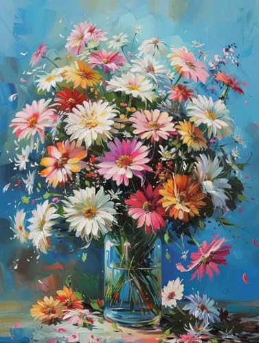 Pintura por números kit manualidades adultos para desconectar y pintar
