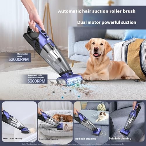 Aspirateur wet and dry multifonctionnel rechargeable 10KPA - 4