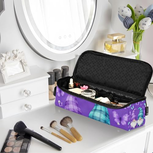 Bolsa de viaje para herramientas de cabello con almohadilla resistente al calor para mujeres, estuche grande para planchas de pelo y otros accesorios de peinado miniatura 7