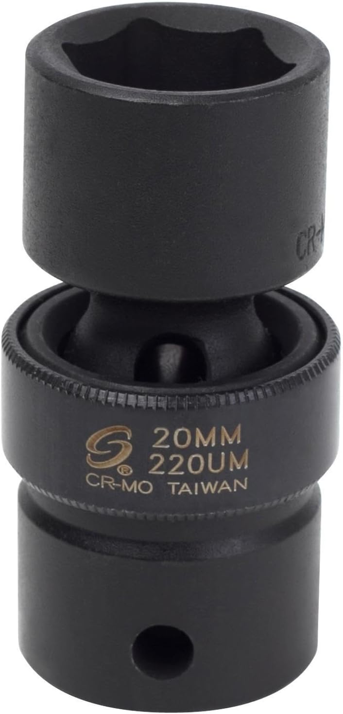 Sunex 220um 1/2-Inch Drive 20-mm Universal Impact Socket