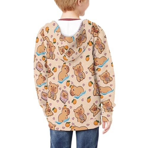 Sweat à capuche facile à enfiler pour enfants habillage rapide le matin - 4