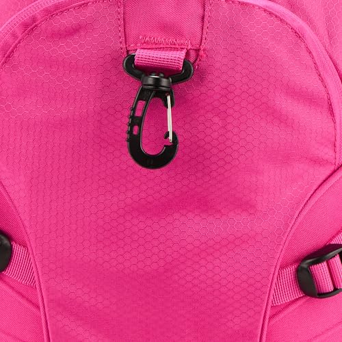 Image of High Sierra Loop Backpack, Travel, or Work Bookbag with tablet sleeve, One Size, ELECTRIC FUCHSIA
