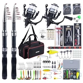 Amazon.co.jp: スピニングコンボ - ロッド・リールセット