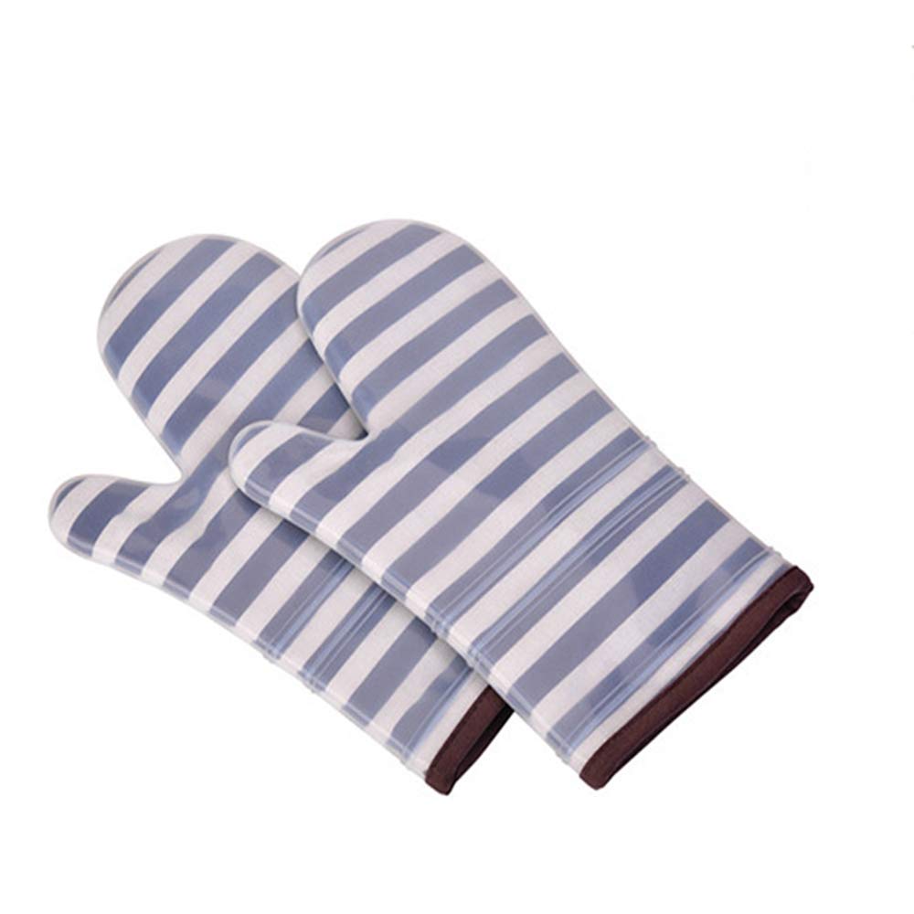 Gants de four anti-brûlants en silicone isolant