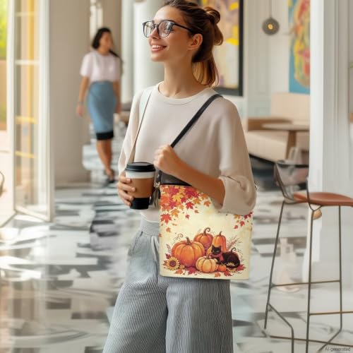 Image of HUGS IDEA Boho Bags for Women Leather Handbag Shoulder Bucket Crossbody Purse