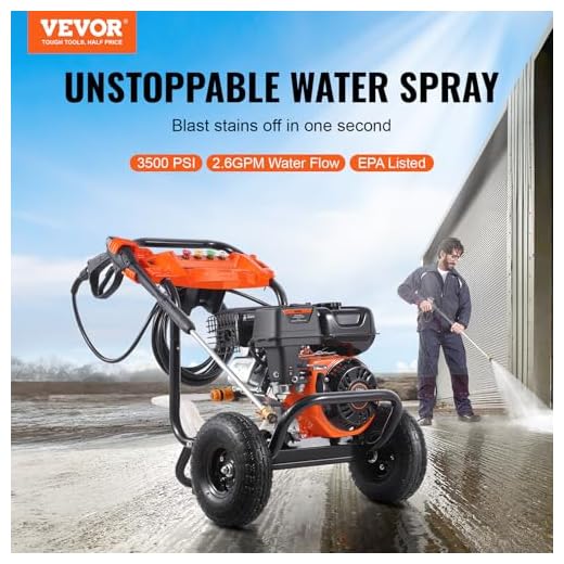 VEVOR 3500 PSI Gas Pressure Washer