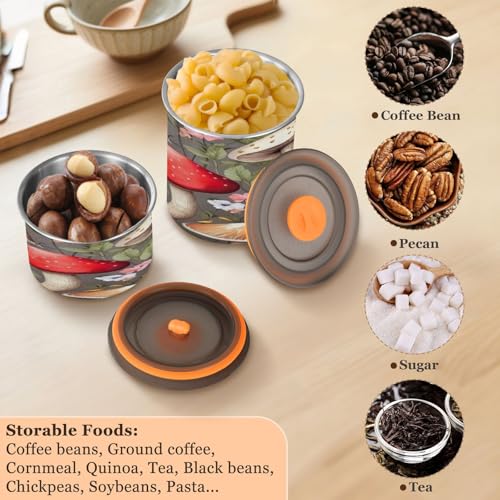 Envase Hermético de Acero para Café 900 ml miniatura 5