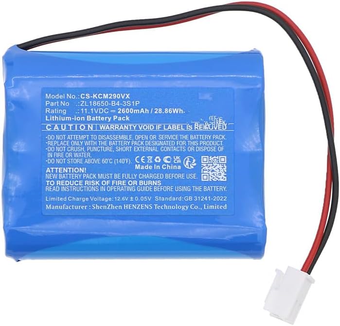 FYIOGXG Replacement Battery for KONKA KCMY-2901-T