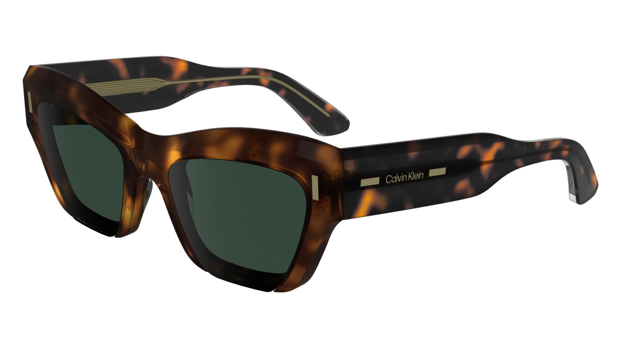 Calvin Klein Okulary przeciwsłoneczne damskie, Havana, Rozmiar uniwersalny