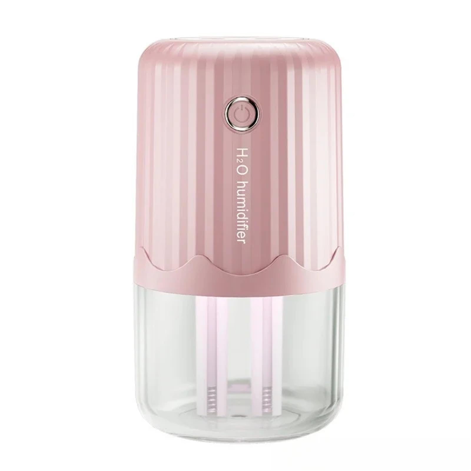 Umidificatore, Umidificatore USB A Doppio Spruzzo Di Grande Capacità, Macchina For Incenso Silenziosa Da Scrivania For Ufficio E Casa, Luce Notturna per Casa e l'ufficio(Purple)