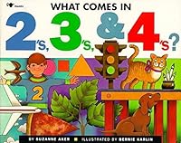 What Comes in 2's 3's & 4's?[WHAT COMES IN 2S 3S & 4S][Paperback] B00QPEY4XE Book Cover