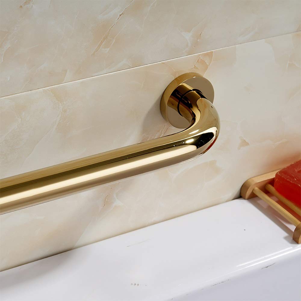Barra di Sostegno, Maniglia di Sicurezza per WC E Doccia, per Disabili, Anziani, Infortuni, Assistenza per Anziani, Maniglia per Vasca da Bagno Antiscivolo, Antiruggine, (40 Centimetri)