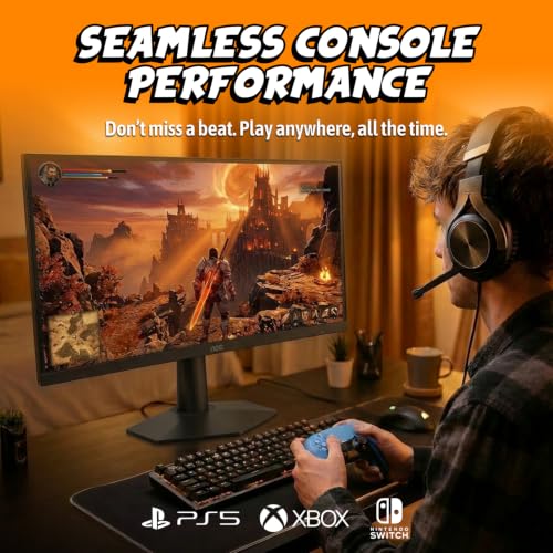 AOC 24 Inch Gaming Monitor FHD 260Hz Overclocked IPS 0.3ms HDR, 24G51ZE - Image 8