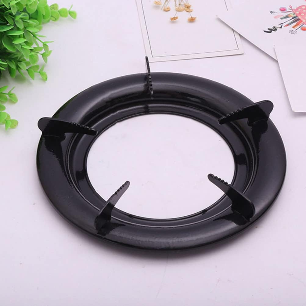 2pcs Round Gas Stove Bracket Set Kitchen Stove Racks for Efficient Cooking Easy Installation Sturdy Construction Non-Slip Support for Pots and Pans