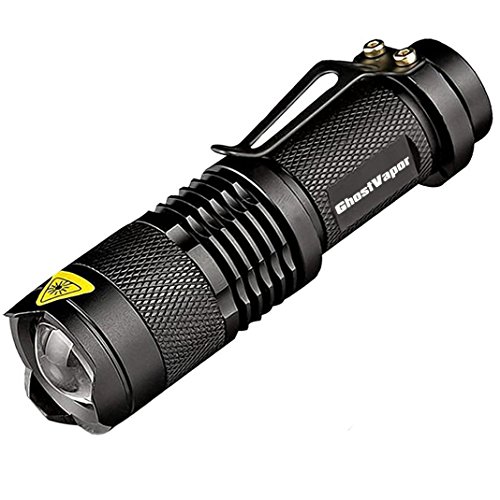 J5 Tactical Flashlight - The Original 250 Lumen Ultra Bright, LED Mini 3 Mode Flashlight