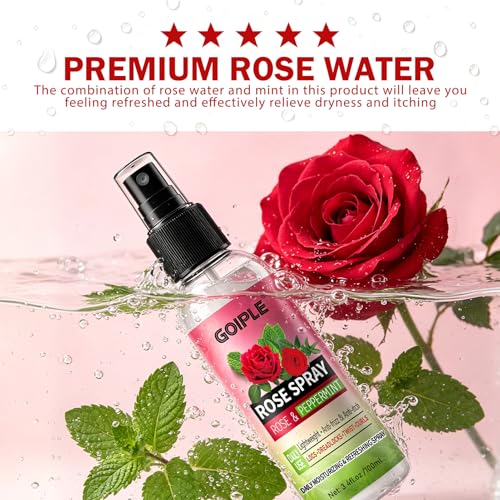 Spray Locion de Agua de Rosas para Cabello 3.4 fl oz miniatura 2