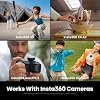 Insta360 Mic Pro Transmitter Black, Wireless Mini Lavalier Microphone for iPhone/Camera/Android, Video Recording, Bluetooth, Customizable E-ink Display, 3-Mic Array, 32-bit Float Internal Recording #4