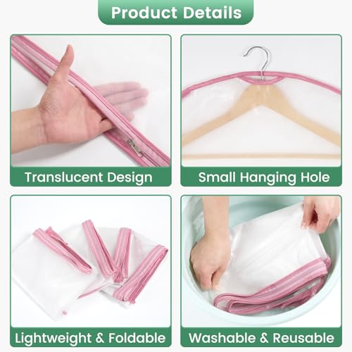 6 Pack Garment Bags - Save 41% Off, Now $9.99