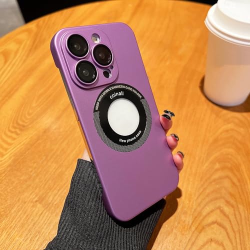 Coque de chargement sans fil iPhone 13 Pro rigide mate avec protection