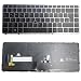 Produktbild Bucom Tastatur für HP Elitebook 840 740 G1 G2 745 750 750 G1 850 G2 DE QWERTZ Keyboard mit Beleuchtung