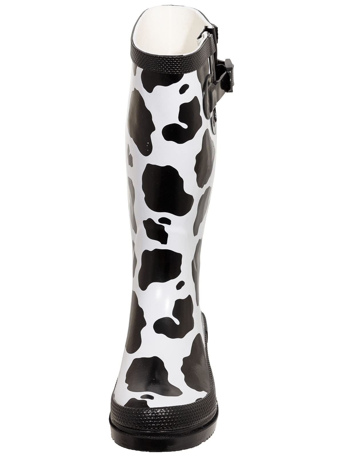 Bockstiegel Regenstiefel Regenstiefel Kuh schwarz/weiß