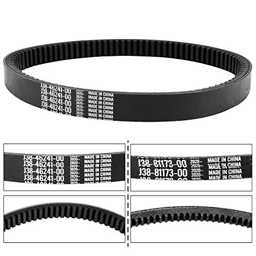 Roykaw Golf Cart Drive & Starter Generator Belt For Yamaha G2-G29 4-Cycle J55-G6241-00-00, Jn6-H1173-00 G16 To G22 & Drive 2012.5 & Newer #TOP2