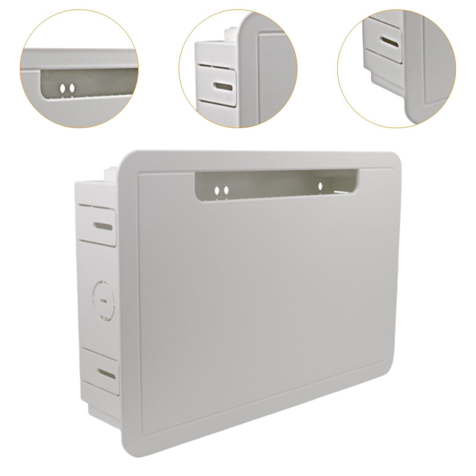 Box TV Pollici, Alloggiamenti per TV Da Incasso, Accessori per Placche a Muro, Universali.