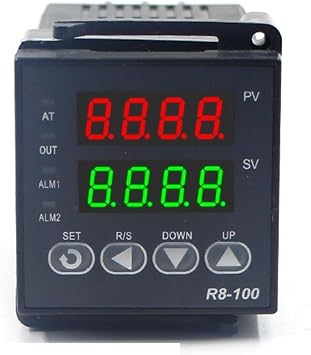 Digital Temperature Controller Multiple Lnputs K J PT100 Outputs PID 4-20mA 0-10V 220VAC 48 * 48 48 * 96 72 * 72 96 * 96mmR8-100 0-10V