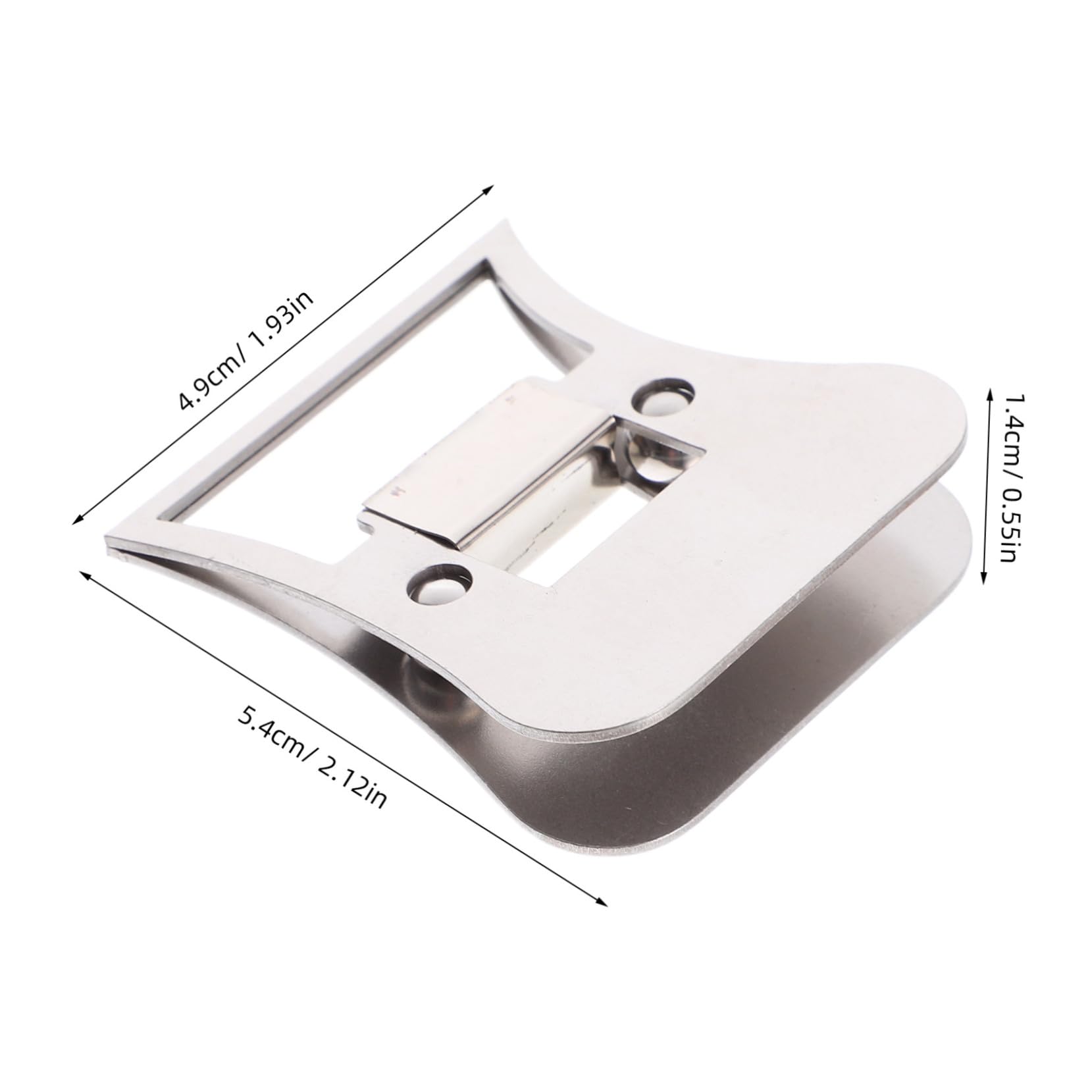 TOYANDONA Fly Tying Hackle Clamp Metall Ersatzzange Für Fliegenbinder Einsetzbar Einfach Zu Bedienen Für Anfänger Und Perfektes Zubehör Für Angelgeräte