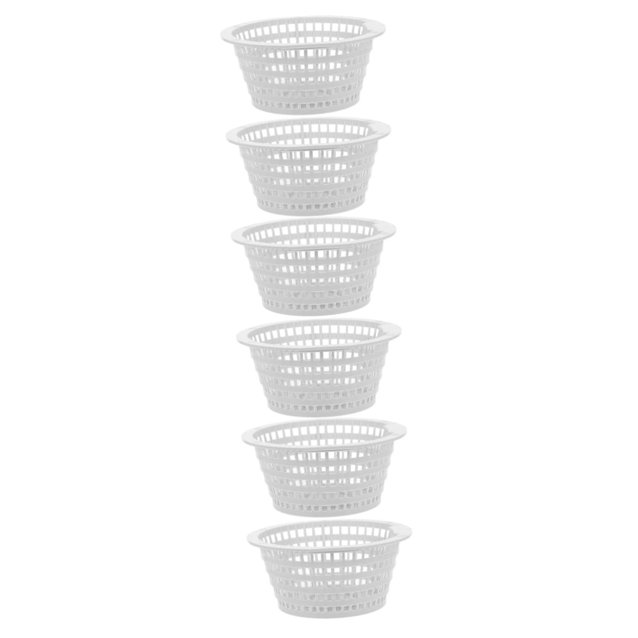 VANZACK 6piezas Cesta De Filtración De Piscina Reutilizable Filtro De Skimmer para Mantener Agua Limpia Residuos Instalación y Práctico