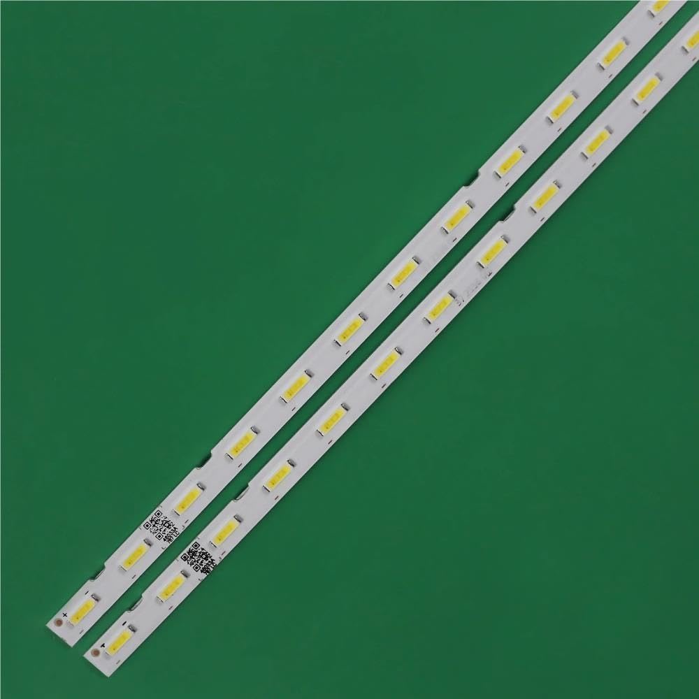 Striscia LED (2) adatta for UE55NU7462 UE55NU7475 UE55NU7672 UE55NU7675 UN55RU7400G UE55NU7462U UN55RU7400F UE55NU7675U UN55RU7400K