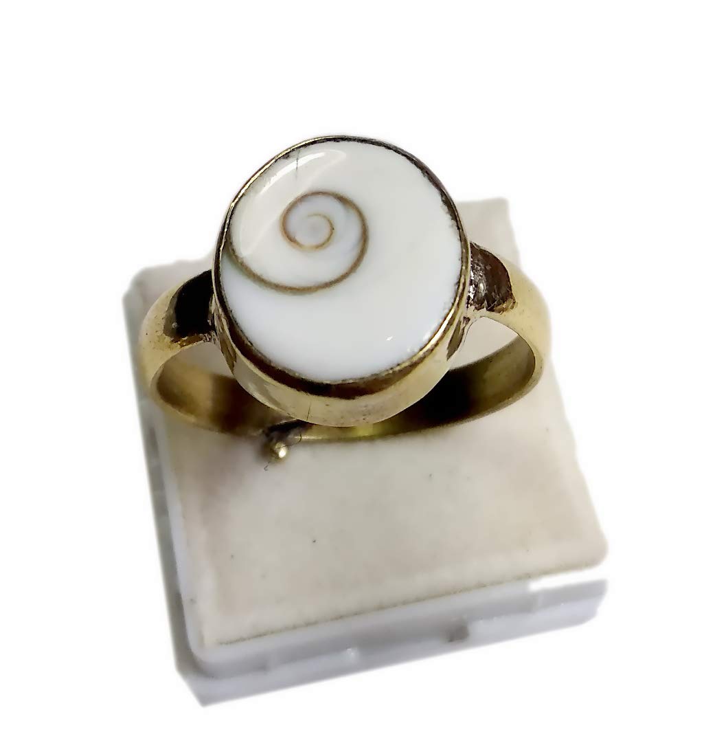 Natural Gomti Chakra Ring 7.22-8.33 Ratti 6.50-7.50 Carat Panchdhatu Metal Adjustable Free Size Ring for Men and Women (B081B2529R) Amazon Price History, Amazon Price Tracker