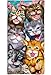 Produktbild Dawhud Direct Lustiges Selfie-Katzen-Strandtuch für Frauen, Mädchen, Kinder, Männer, Katzen, Badetuch, Druck, 76,2 x 152,4 cm, Pool-Handtuch, superweiches Plüsch-Baumwoll-Katzen-Handtuch