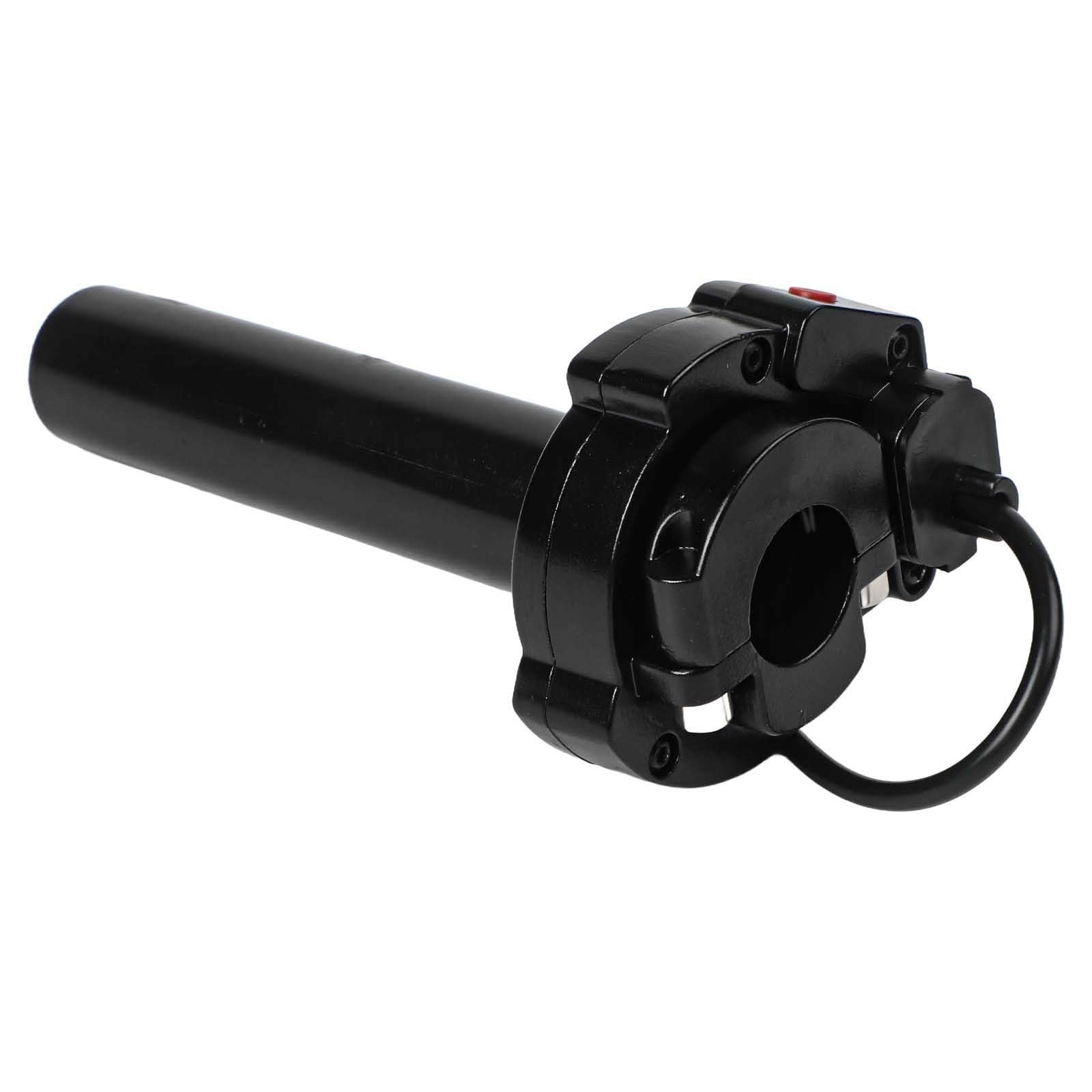 Manubrio acceleratore in lega di alluminio con cavo per moto da cross Talaria Sting X3 MX3 MX4, impugnatura in gomma, parte di ricambio nera