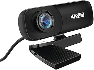 CXDTBH 4K 3840 * 2160 Webcam Web Cam Web Camera with Microphone for Computer Live Broadcast Video Calling Conference