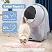 CATLINK Self Cleaning Cat Litter Box, Auto Safety Sensors for Multiple Cats 3.5～22 pounds, Double Odor Removal with Trash Bags(Young Version)