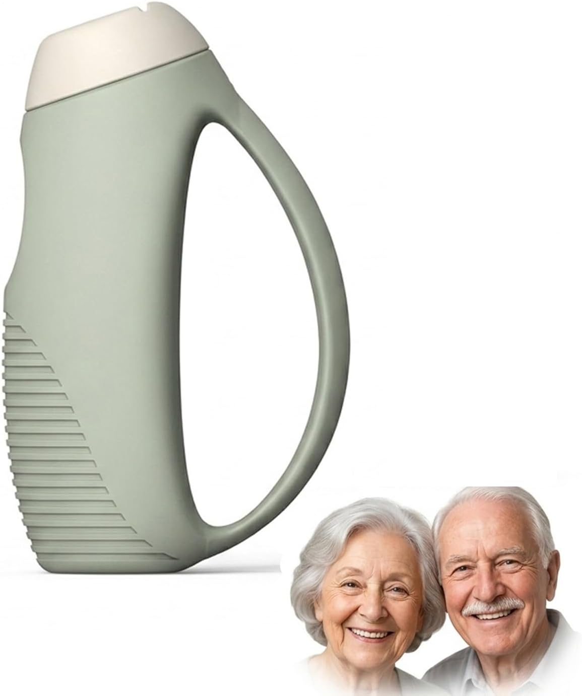 Universal Adaptive Grip Holder for Daily Living - Anti-Slip Utensil & Toothbrush Handle Attachment for Seniors, Adults with Limited Hand Mobility, Arthritis, and Hand Tremors