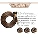 Benehair U Tip Human Hair Extensions 24 Inch U Tip Keratin Hair Extensions Real Remy Hair Fusion Hair Extension Medium Brown #4 Pre Bonded Human Hair Extensions 100 Strands 50g