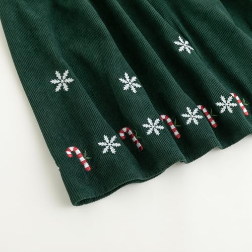 Simplee kids Baby Girls Peter Pan Collar Dress Long Sleeve Dress for Winter Autumn 12M-6T4