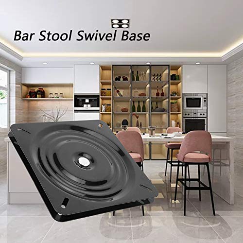 Vuybvy 6Inch Chair Swivel Replacement Bar Stool Swivel Plate Chair Swivel Base Boat Seat Full Ball Bearing 360 Degree Turntable Mount Mechanism Swivel Stool Hardware For Recliner Chair Or Furniture #TOP1