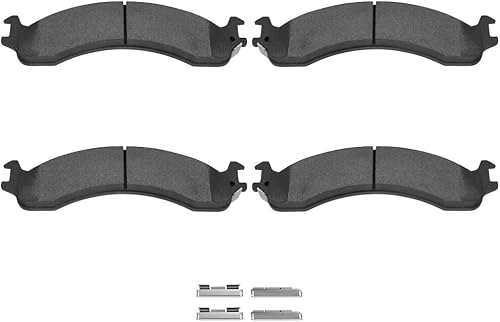 Kit de pastillas de cerámica, D859 SCITOO 4 piezas de pastillas de freno delantero para Dodge Ram 2500 2000-2002, para Dodge Ram 3500 2000-2002