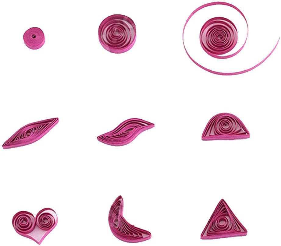 for Metal Quilling Paper Slotted Pen DIY Origami Craft Tool Scrapbooking Gift, Papercraft Tool for Beginners and Professionals, Aluminum Material, Quilling Paper
